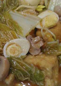 Tumis Tahu Sayur Pedas
