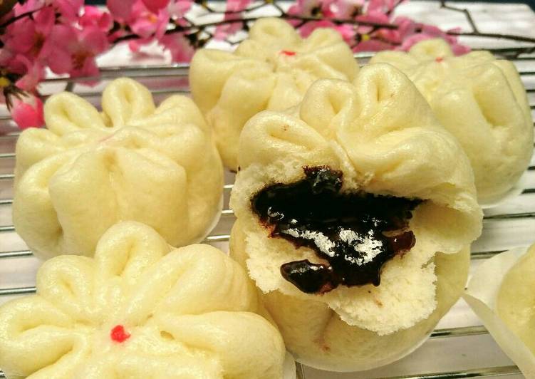 resep Bak pao isi coklat lumer ??