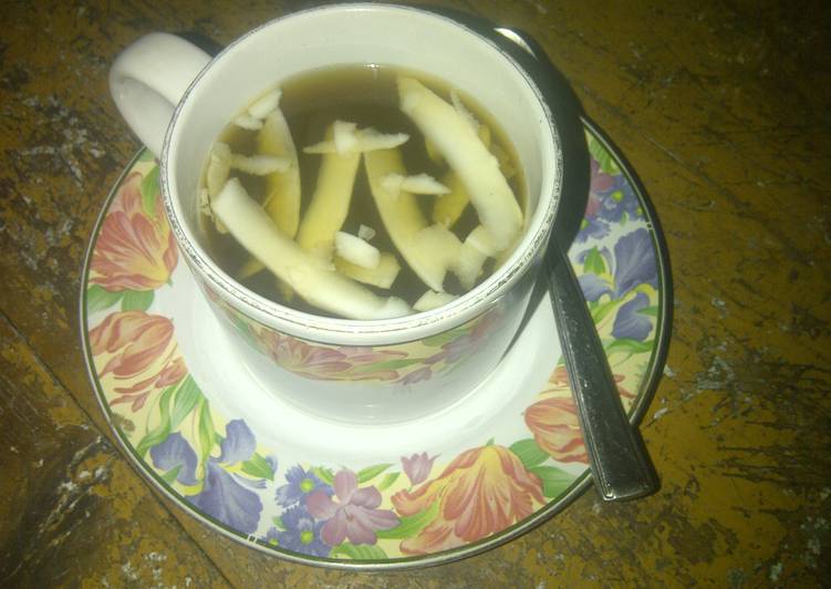 Resep Bandrek simple/ Hot drink ginger red sugar Oleh Mamah Afghan