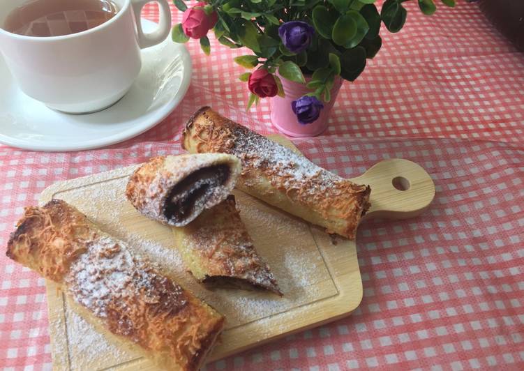 resep makanan Roti Panggang Nutelju