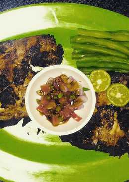 Ikan bakar pedas manis