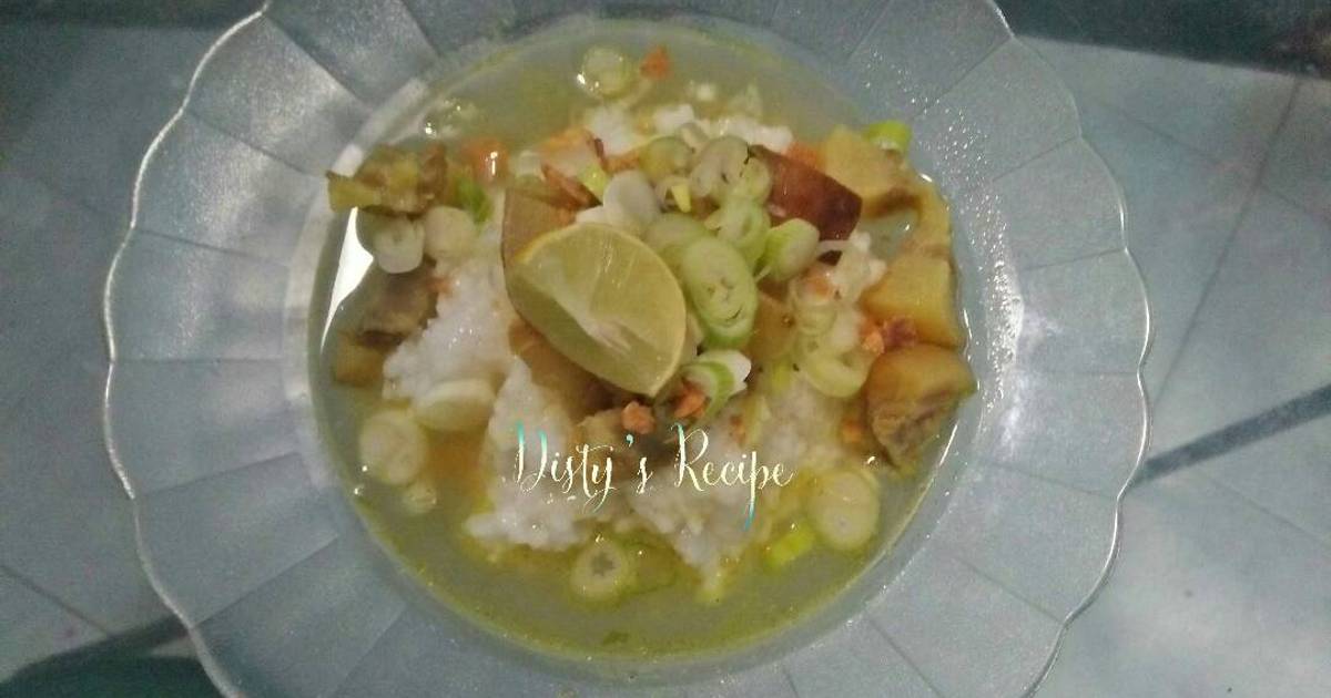 48 resep  soto kikil tanpa  santan  enak dan sederhana Cookpad