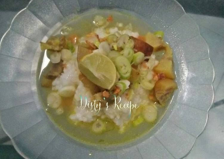 gambar untuk cara membuat Soto Kikil sederhana