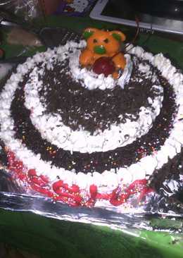 Blackforest with fondant