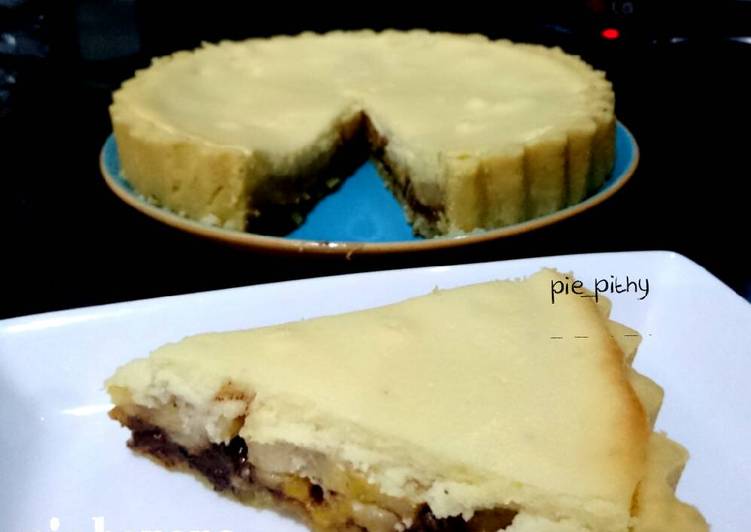 gambar untuk cara membuat Pie banana cheese cake by piepithy