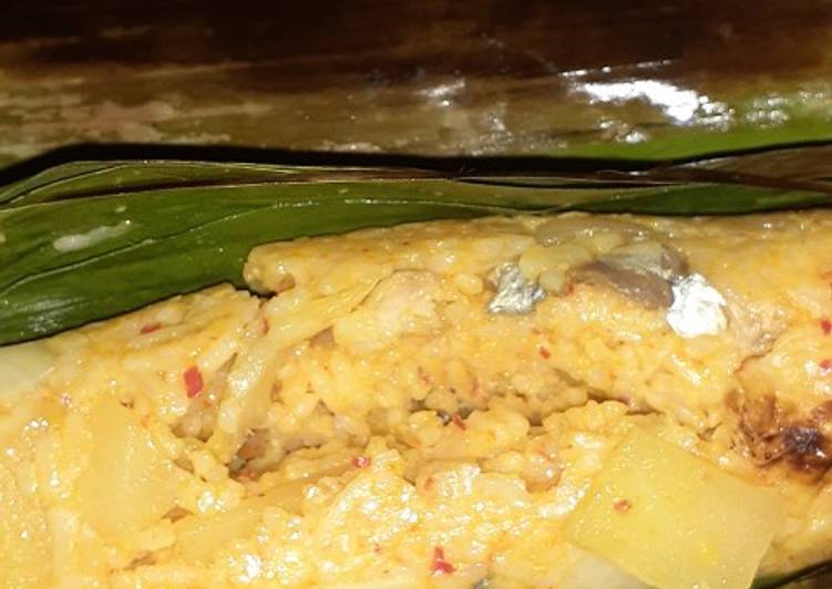 Resep Nasi  bakar ikan  dan  sayur oleh Wida Knipping Cookpad