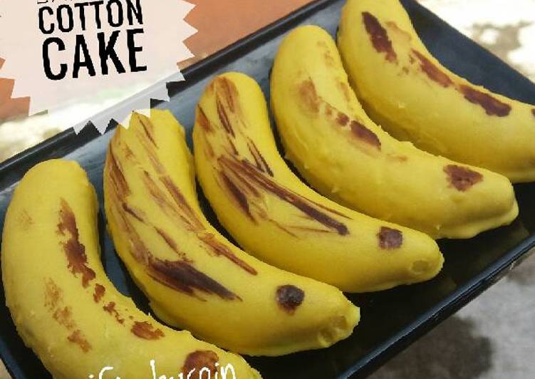 resep masakan Banana cotton cake