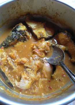 Ikan gabus tempoyak kentel