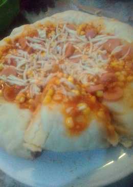 Pizza jagung Teflon simple