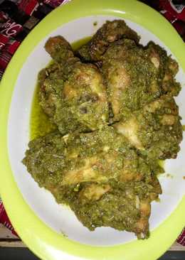 Ayam goreng +bumbue sambal ijo yumii