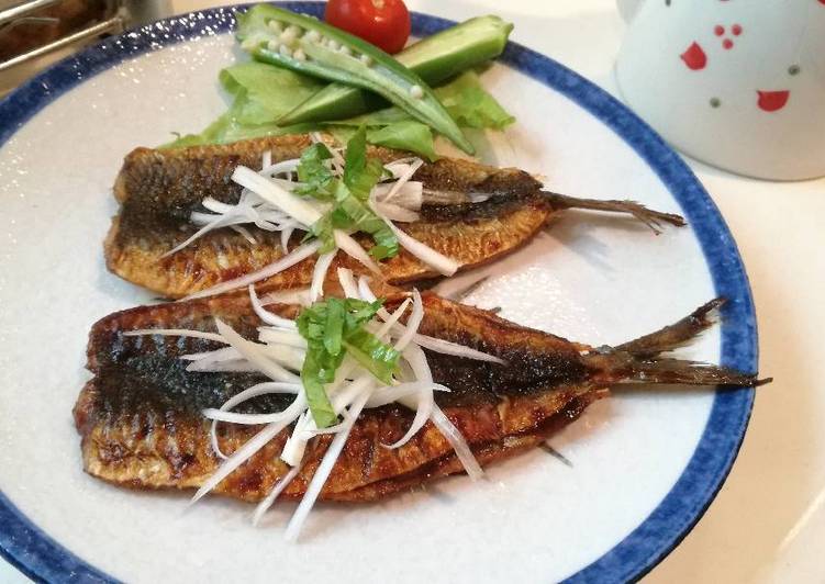 gambar untuk resep makanan Ikan Kembung Kabayaki