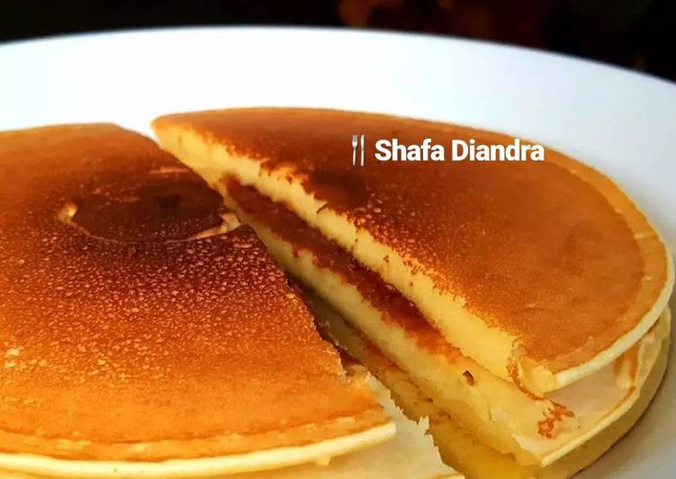 resep lengkap untuk Triple nutella Pancake????