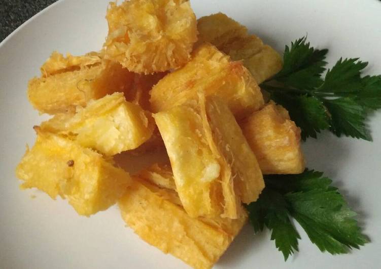 resep masakan Singkong goreng crispy