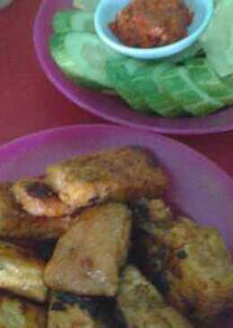 Ayam, tahu & tempe bakar madu teflon