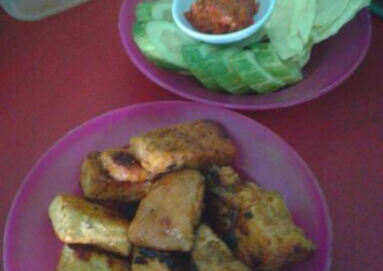 resep lengkap untuk Ayam, tahu & tempe bakar madu teflon