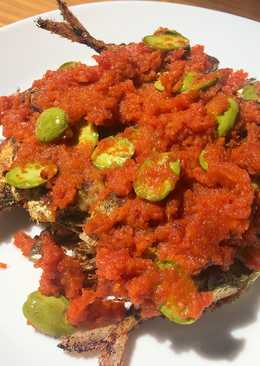 Ikan Kembung Sambal Balado Pete
