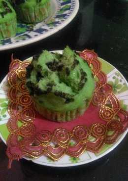 Muffin pandan kukus