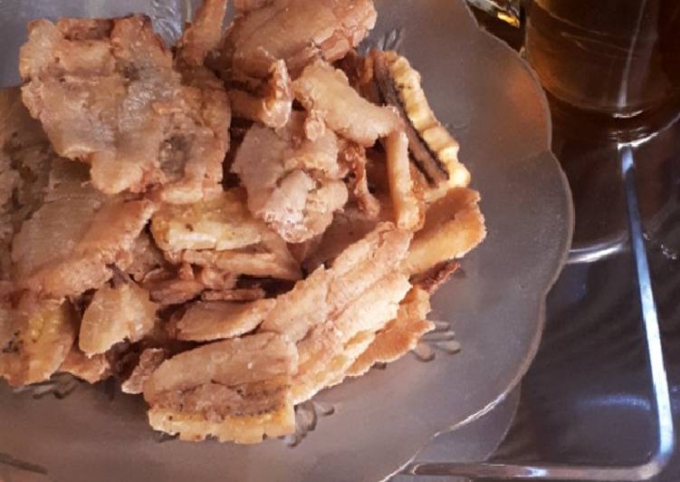 resep lengkap untuk Sanggara' peppe' (pisang kriuk ala bugis)