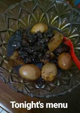 Semur daging tahu telur