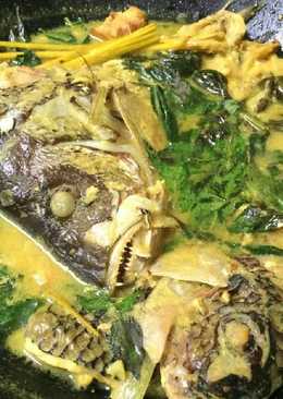 Kuah kuning kepala ikan kakap