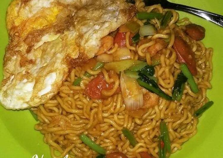 gambar untuk resep Mie Goreng Ala Pakle gerobak