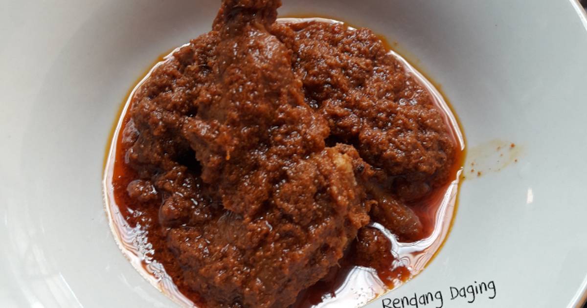 11 Resep Rendang Daging Kerbau Enak Dan Sederhana Cookpad