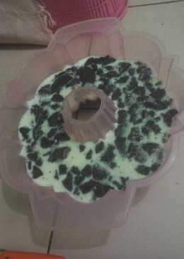 Puding oreo vla coklat