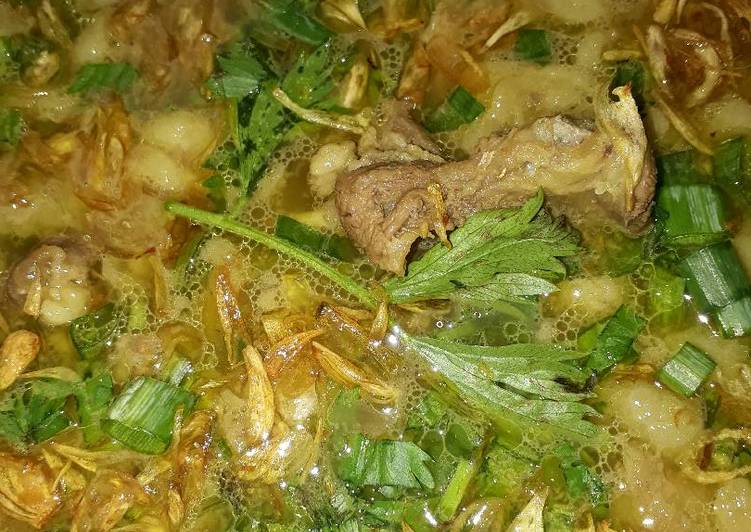 Resep Soto tauco dieng - aryan ardiana