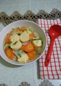 Capcai sayur kuah