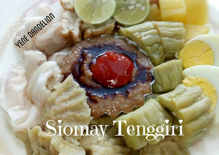 gambar untuk resep Siomay Ikan Tenggiri #Dandelion