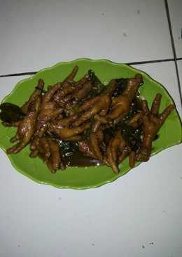 Ceker kecap cabe hijau