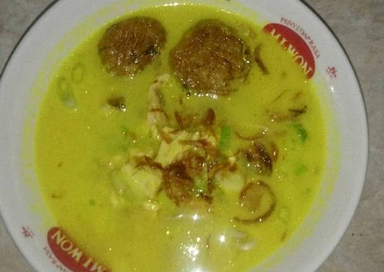 bahan dan cara membuat Soto Medan