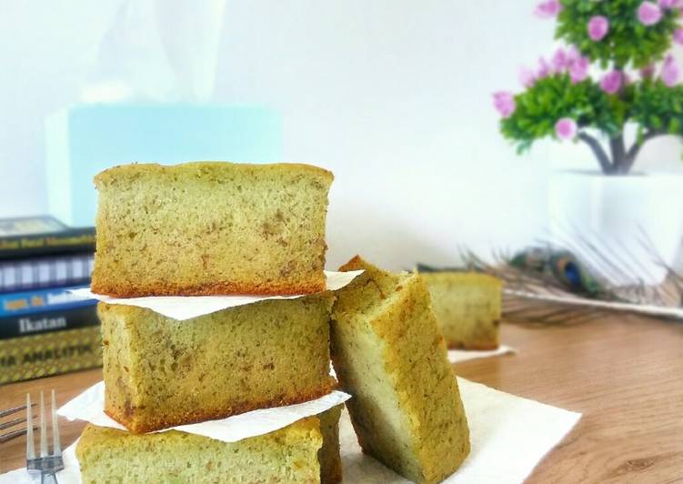 Resep Cake Pisang Green Tea (Allure)