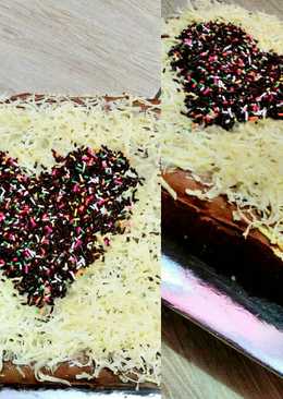 Sponge cake cinta