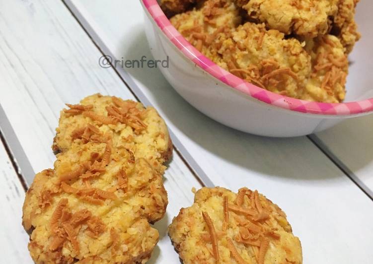 resep lengkap untuk Oat Cheese Cookies