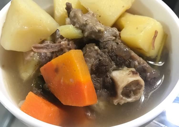 Resep Sop buntut Dari carin