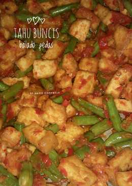 Tahu buncis balado pedas