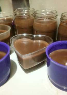 Puding coklat lembut