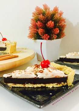 Chocolate Tart with Tiramisu Frosting