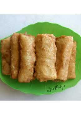 Lumpia ayam atau sosis solo no MSG