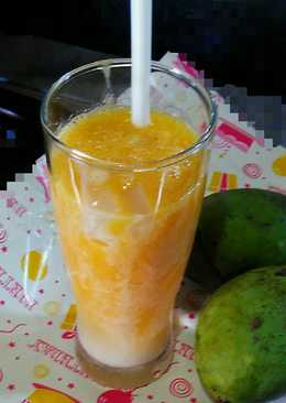 Jus Mangga Kuweni Nata De Coco