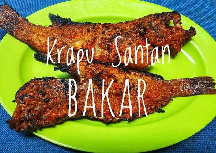 resep Krapu Santan Bakar