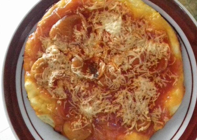 Resep Pizza teflon Oleh Vera Ardianty