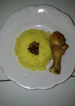 Nasi kuning ricecooker