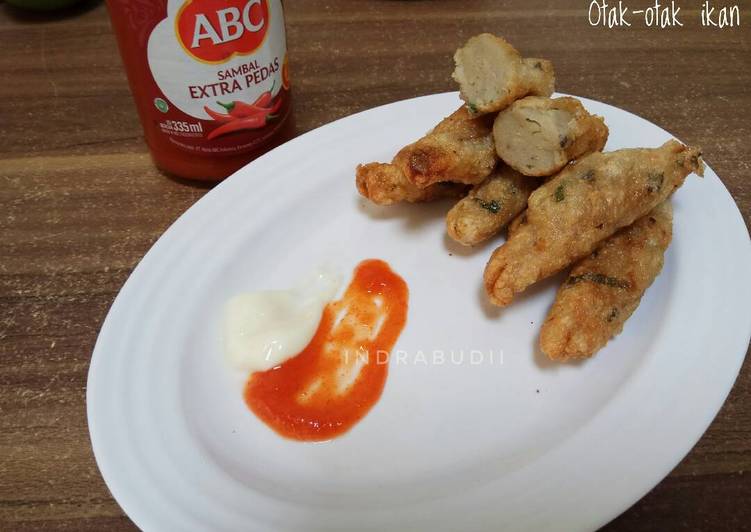 resep lengkap untuk Otak-otak goreng tenggiri