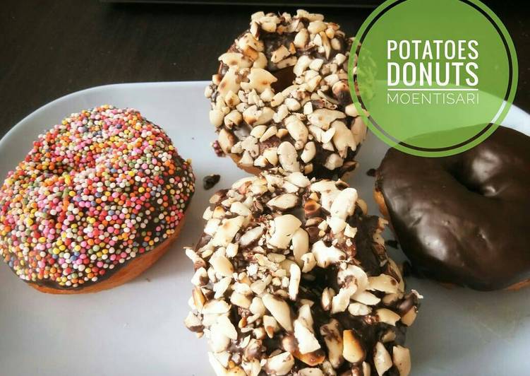 gambar untuk resep makanan Potatoes donuts/ donat kentang