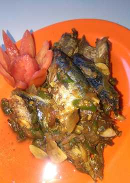 Tumis ikan pindang ala sarden