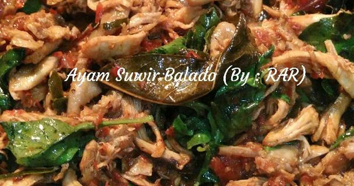  Resep  Ayam  Suwir Balado  oleh RAR Cookpad