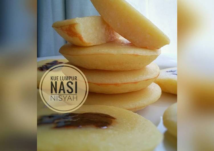 resep masakan Kue Lumpur Nasi ~ Lembut & Lumer ??