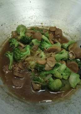 Brokoli Jamur Saus Tiram